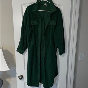 BiBi Dark Green Long Coat